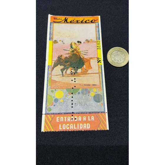 Boleto De Toros Para La México Envío Gratis Sol General 