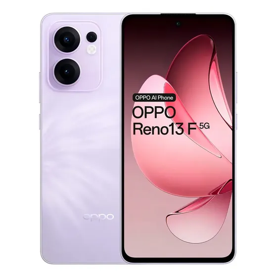 Teléfono Oppo Reno13 F 5G 12+256GB Morado Smartphone