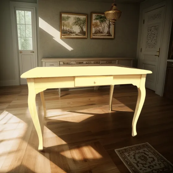 Mesa Provenzal Comedor Cocina 1,20x0,80mts De Pino