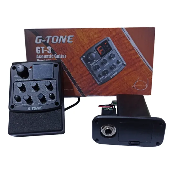 Sistema De Micrófono Equalizador Para Guitarra G- Tone Gt-3