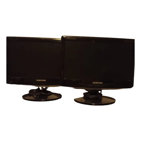 Monitores Sansung Syncmaster B1630 Lcd 2 Telas Funcionando