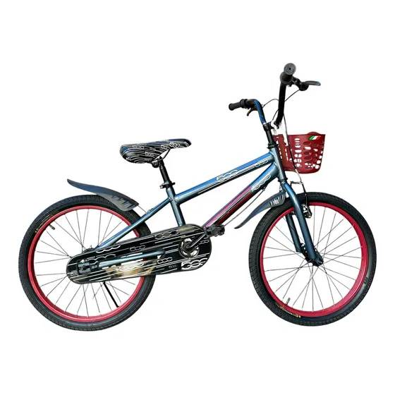 Bicicleta Bmx Infantil De Acero  Rodado 20 Vs Colores