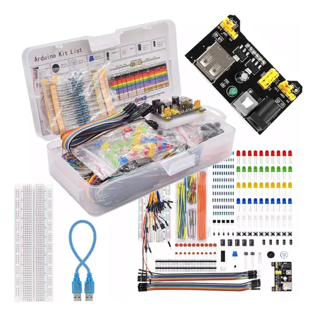 Kit Componentes Electrónicos Para Arduino, Raspberry Pi