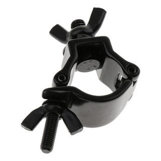 Abrazadera De Celosía De Aluminio Negro Los 6x2cm Abrazadera De Celosía De Aluminio Negro Los 6x2cm
