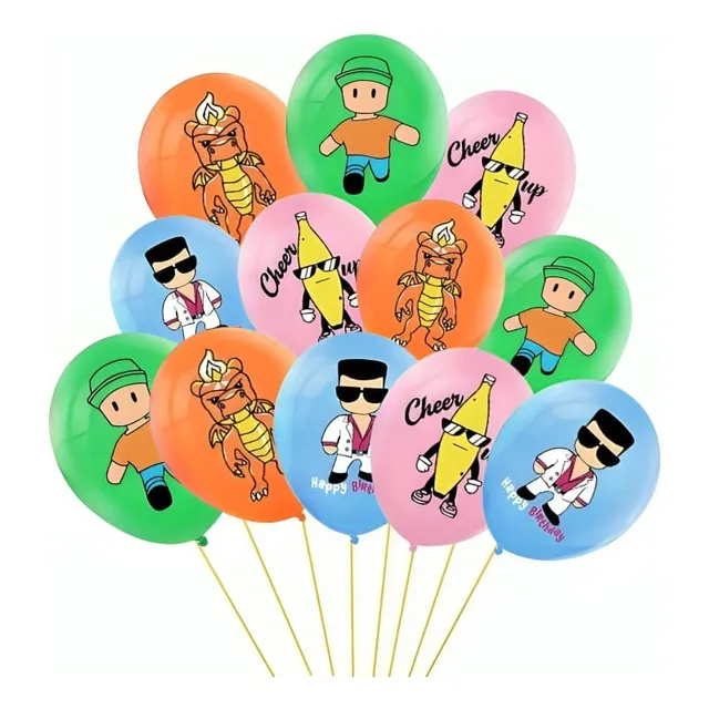 Set De Globos Decorativos Látex Diferentes Diseños