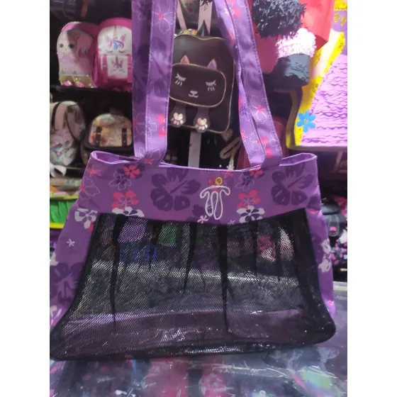 Bolso Escolar De Malla