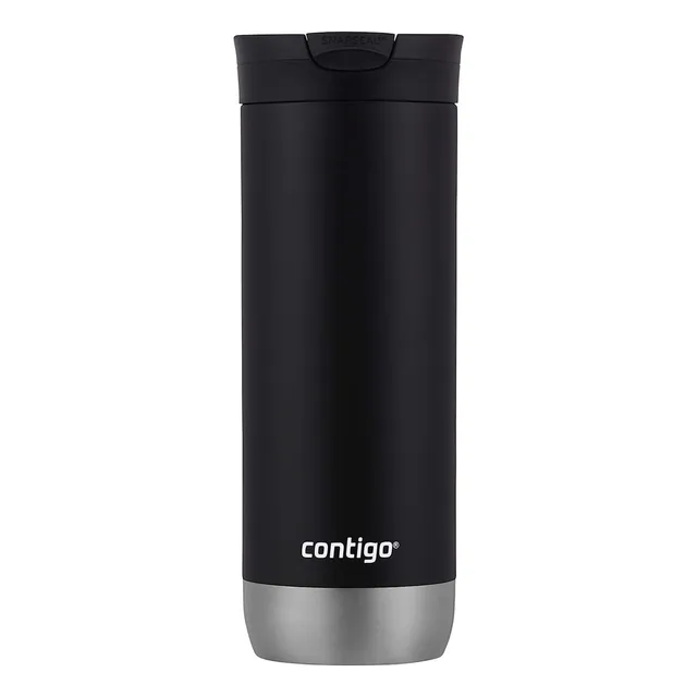 Termo Contigo Snapseal Taza De Viaje Aislada 16 Oz 473ml Color Negro