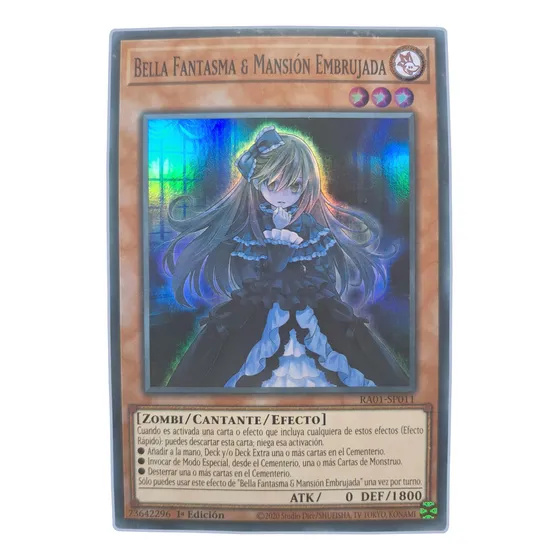 Yugi-oh! Ghost Belle & The Haunted Mansion Ra01-en011 Super