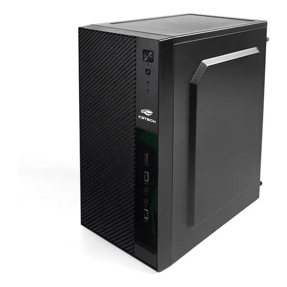 Gabinete Micro-atx C3tech Mt-31bk Com Fonte 200w Preto