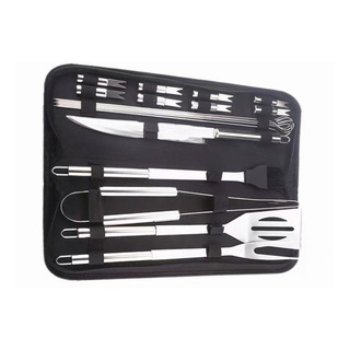 Juego De Barbacoa Utensilios De Parrilla Inoxidable De 18pcs Juego De Barbacoa Utensilios De Parrilla Inoxidable De 18pcs
