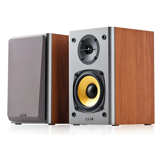 Monitor De Áudio R1000t4 24w Rms Edifier Cor Marrom 127/220v