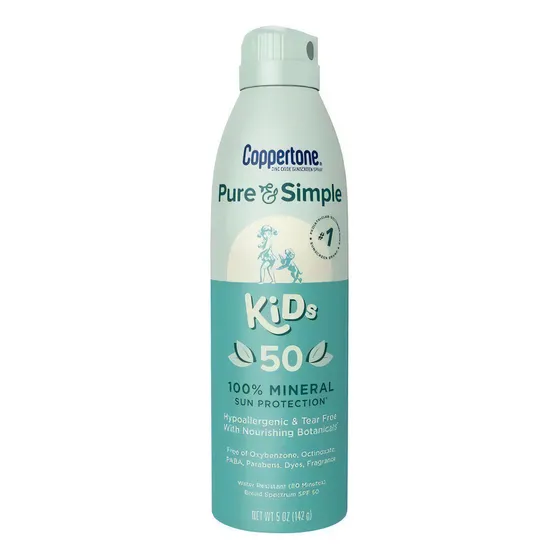 Coppertone Spray Protetor Solar Mineral Kids Fps50 142g Eua