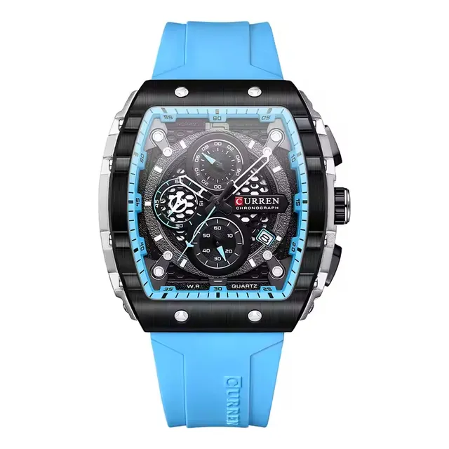 Reloj Deportivo Casual Para Caballeros Curren 8442