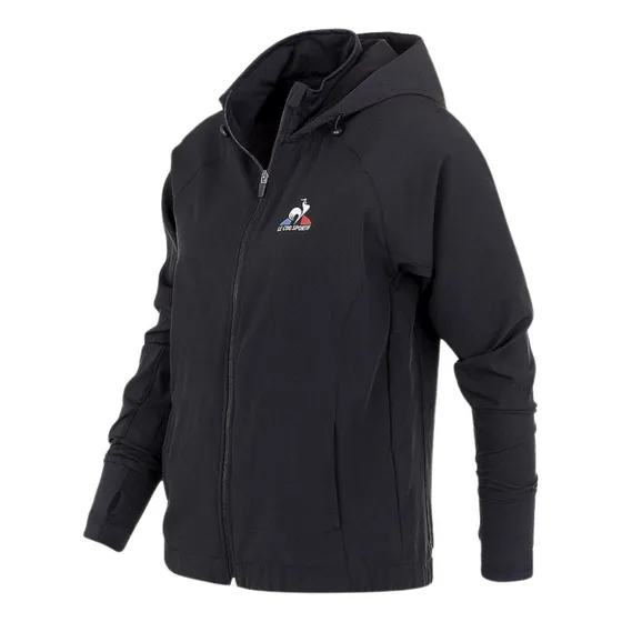 Campera Le Coq Sportif Training Windbreaker Negra Original