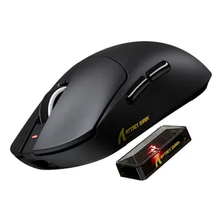 Ratón Para Juegos Attack Shark X8 Ultra, 55 G, Paw3950, 42 0 Color Negro