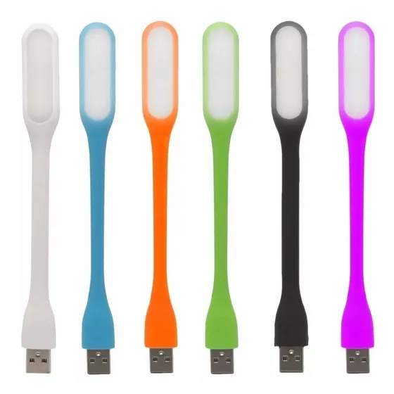 Lampara Led Usb Flexible Linterna Luz Laptop  