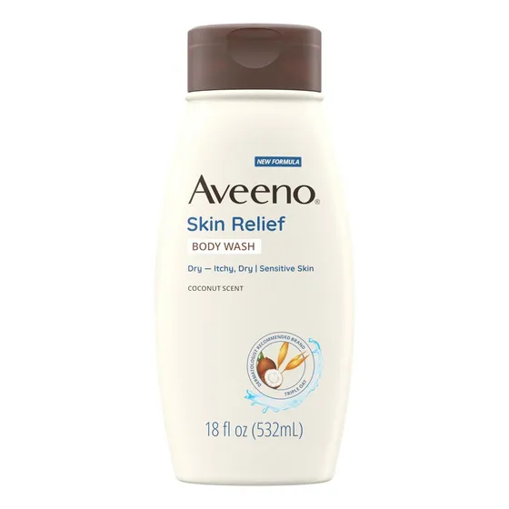 Aveno De Alivio De La Piel Con Un Suave Aroma De Coco Y De E