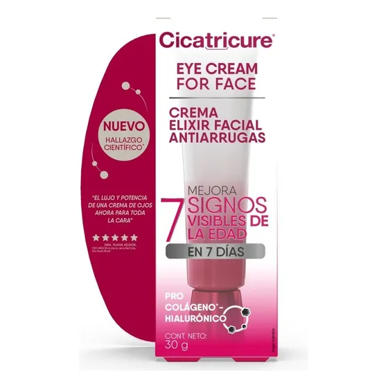 Cicatricure Eye Creme Crema Elixir Facial Anti Arrugas 30 G