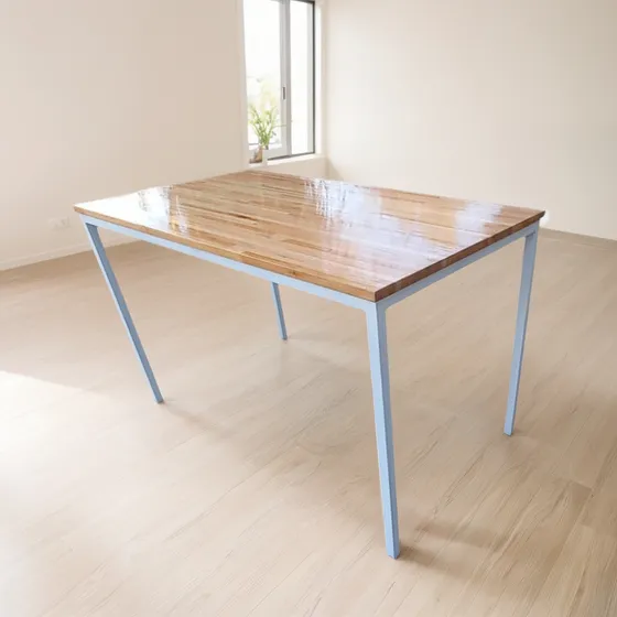 Mesa De Comedor Sencilla Finger Joint Abaldi