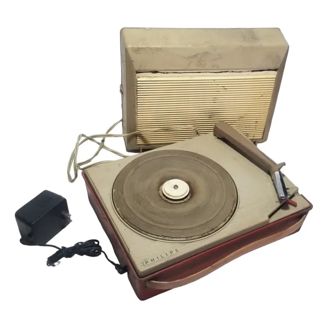 Tocadiscos Antiguo. Funcionando Perfecto.  