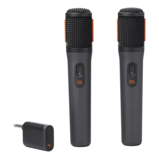 Microfone Sem Fio Jbl Duplo Wireless Recarregável Ion Litio