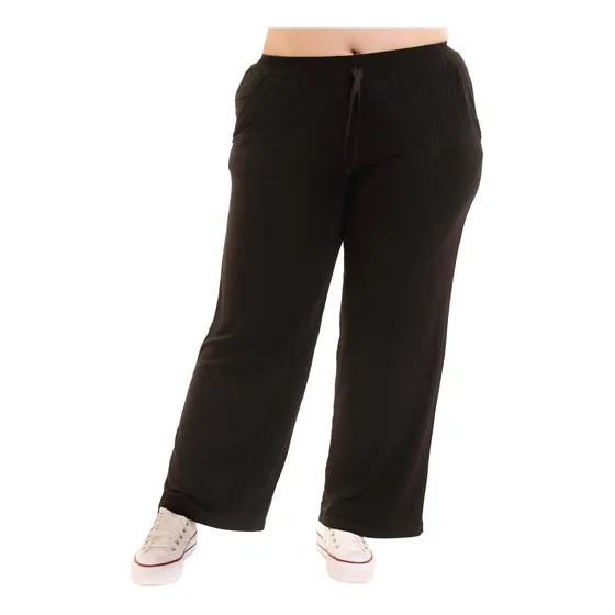 Pantalón Mikayla Morley Elastizado Tiro Alto Tal. Especial