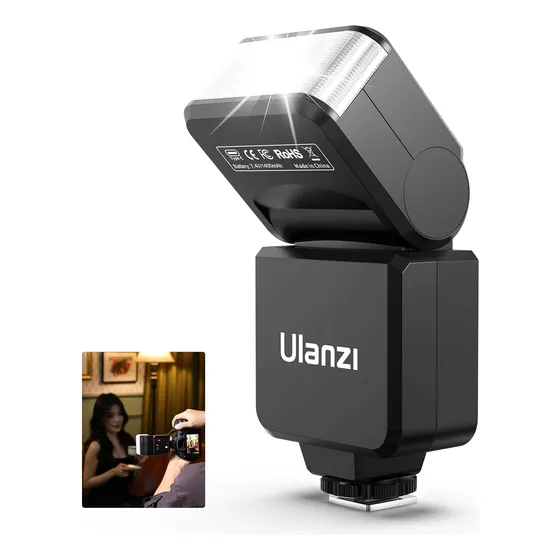 Mini Flash Ulanzi Para Cámaras Profesionales F32 Sony Canon