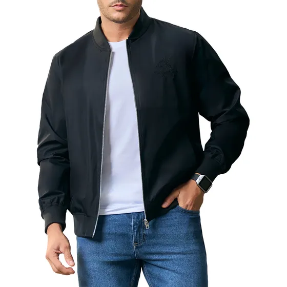 Chaqueta Mario Negro Para Hombre Croydon