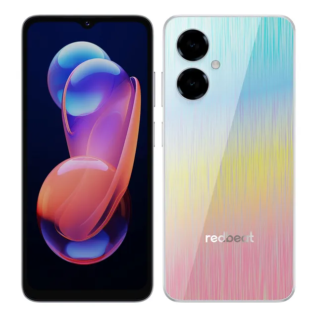 Teléfono Redbeat D5 Dual Sim Android 14 128 Gb Negro/azul 6 Gb Ram