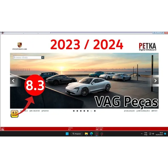 Catálogo Eletrônico De Peças Porsche 2023 2024