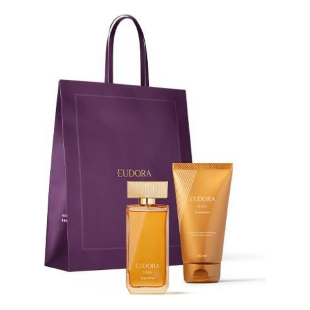 Eudora Diva Suprema Colônia 100 Ml + Loção Iluminadora