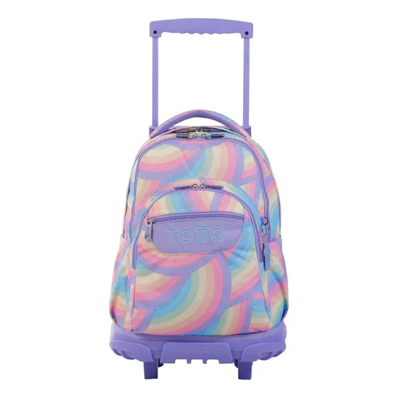 Mochila Ruedas Totto Rpet Grande Notebook 15.4  Escolar Niña