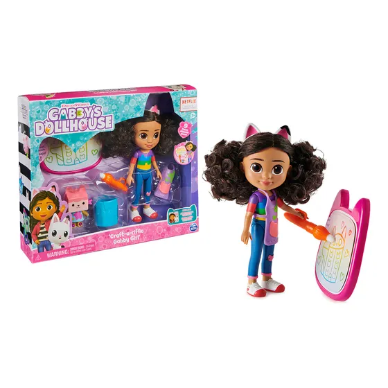 Nueva Muñeca Craft-a-riffic Dibuja Con Gabby's Dollhouse