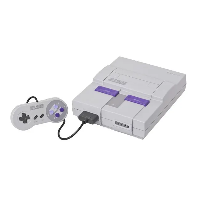 Nintendo Super Nes Standard Color Gris - Excelente (Reacondicionado)
