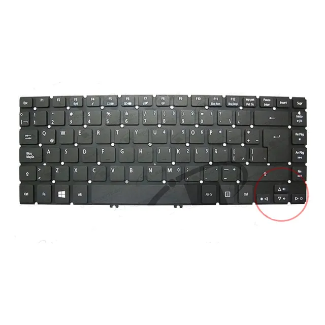 Teclado Notebook Acer Aspire V5-471/431p/431pg Flechas Junta