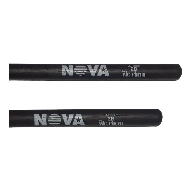 Baquetas Vic Firth Nova 2b Hickory Punta De Nylon 