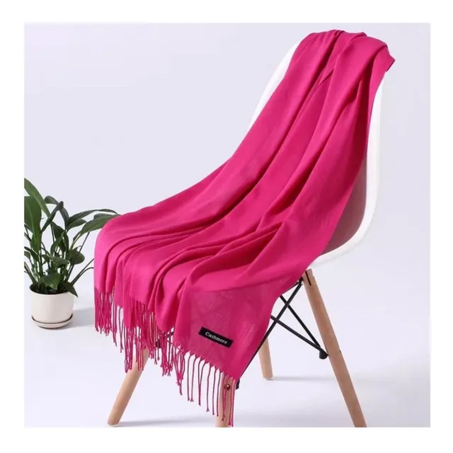 Pashmina Chalina Bufanda Ruana Cashmere Colores Surtidos