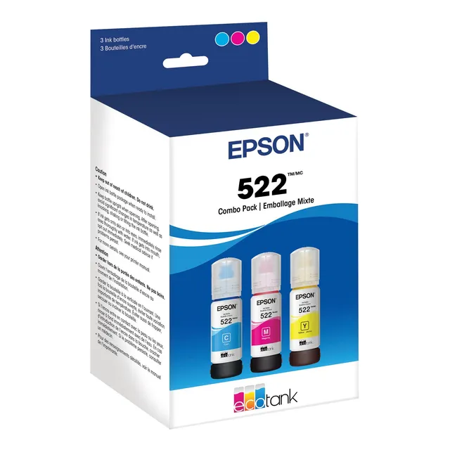 Epson 522 Ecotank Botella De Tinta De Ultra Alta Capacidad
