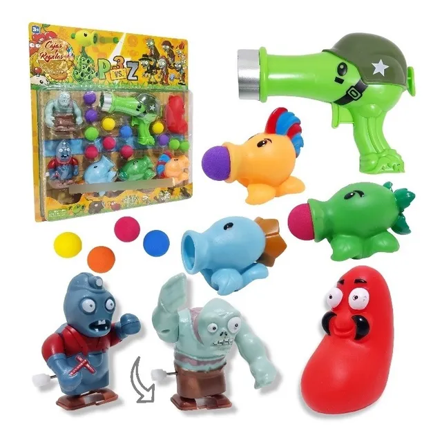 Plants Vs Zombies Toys Juguetes Plantas Zombie Juego 