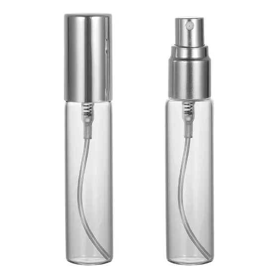 50pc Atomizador Recargable Botella De Perfume De Viaje 10ml