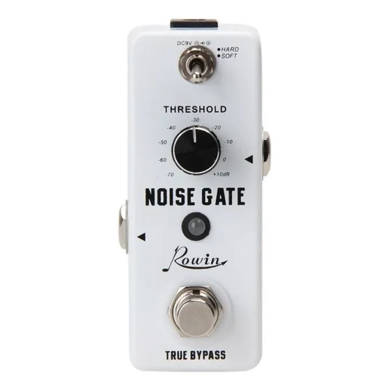 Pedal Rowin Noise Gate Elimina Ruido P/ Guitarra E Baixo