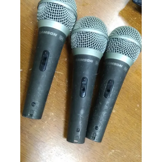 Microfono Samson Q6 Dinamico Cardioide Son 3 Mic