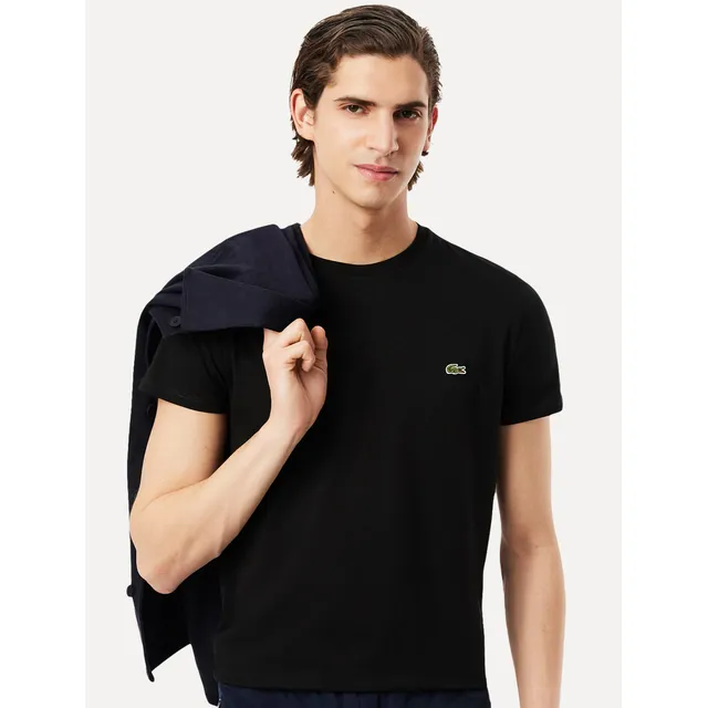 Camiseta Masculina Lacos Jersey Pima Cotton Preta Original