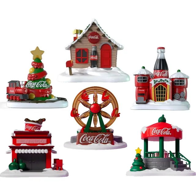 Coleccion Completa Villas Navideñas Coca Cola 2024