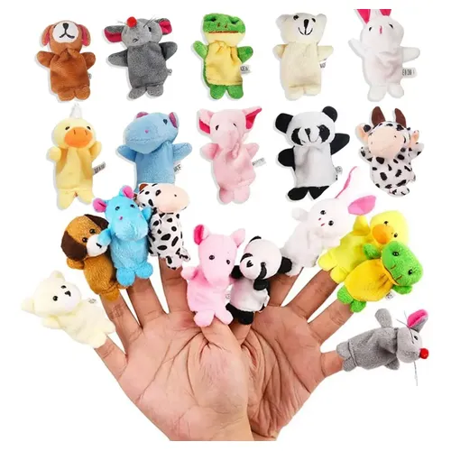 Marionetta Katie (pesca) – Burattino A Mano Silly Puppets, Altezza 40 Cm, Leggero 200 G, Per Bambini E Adulti, Articolato Per Bocca E Braccia