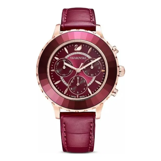 Relojes Swarovski  Octea Lux Chrono Maya De Cuero.