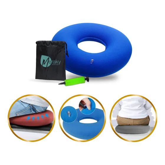 Cojín Inflable Hemorroides, Postparto, Molestias Prostáticas