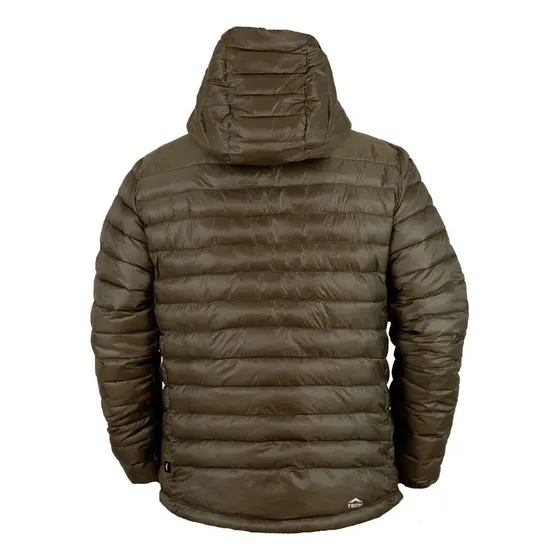 Campera Puffer Trown Ultra Liviana Con Capucha