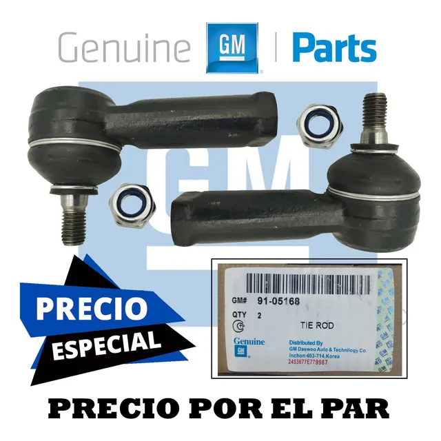 Terminal Externo Chevrolet Corsa 1.6 Rosca Gruesa El Par 