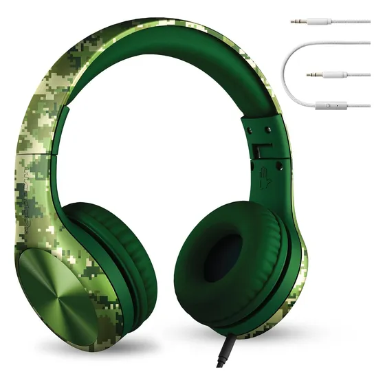 Auriculares Para Niños, Micrófono Y Reducción De Ruido